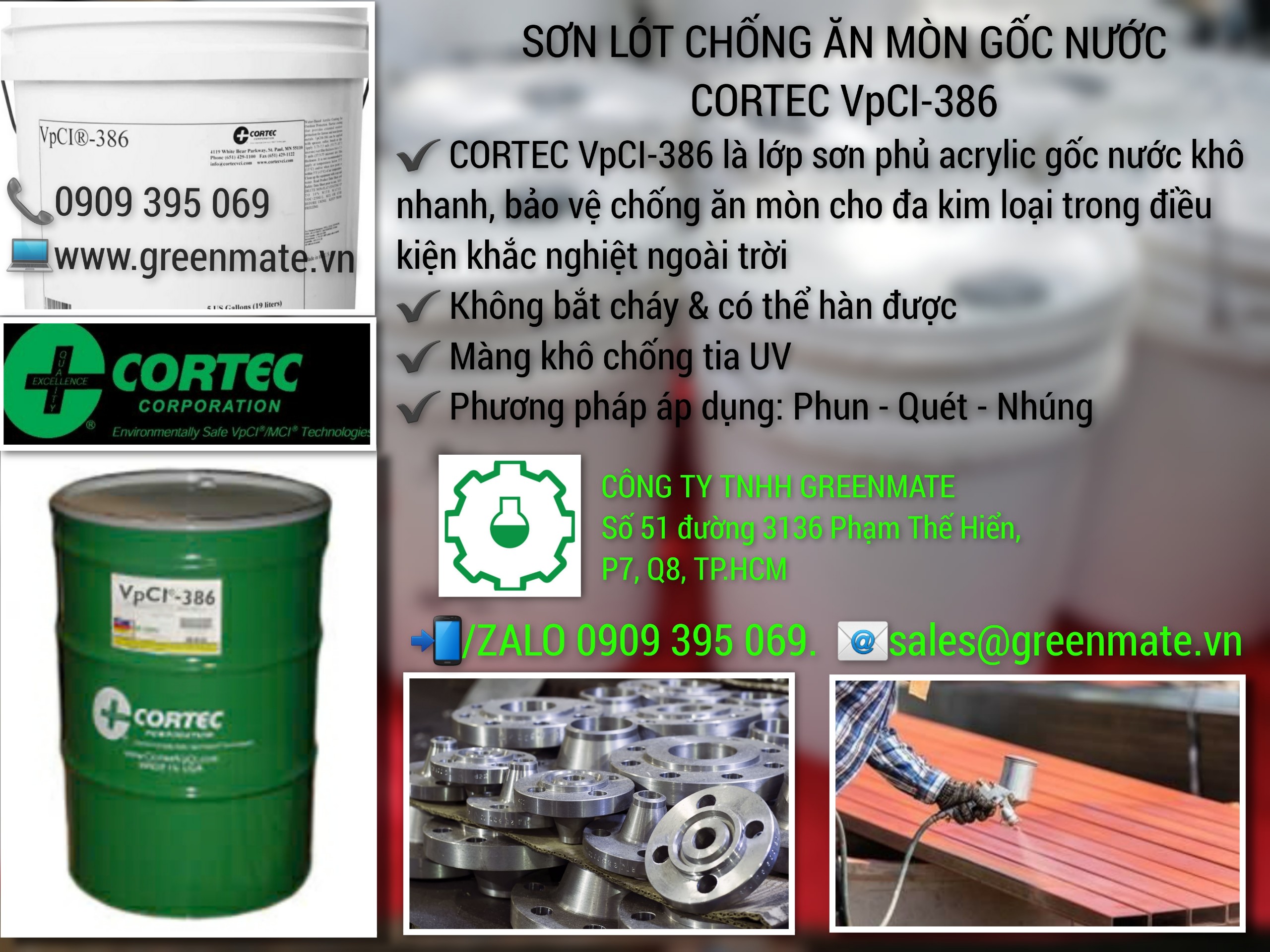 Sơn lót chống ăn mòn CORTEC VpCI-386